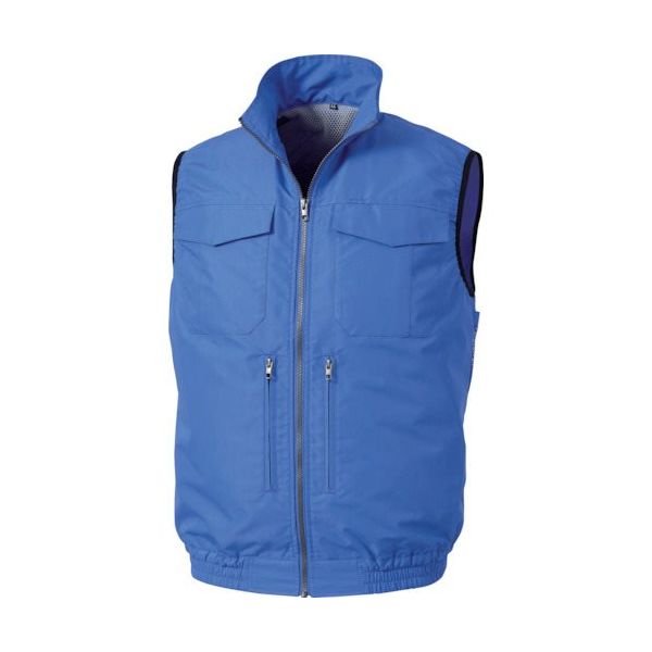 空調服 スペーサー一体型ベスト ライトブルー 5L KU92330N20S7 1着 535-3996（直送品）
