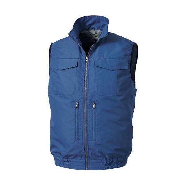 空調服 スペーサー一体型ベスト ネイビー 5L KU92330N80S7 1着 535-4003（直送品）