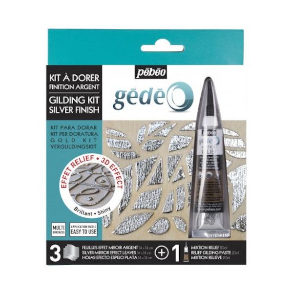 ペベオ・ジャポン ペベオ 立体的な箔押しができる ギルディングキット シルバー 766597 1個 555-7868（直送品）