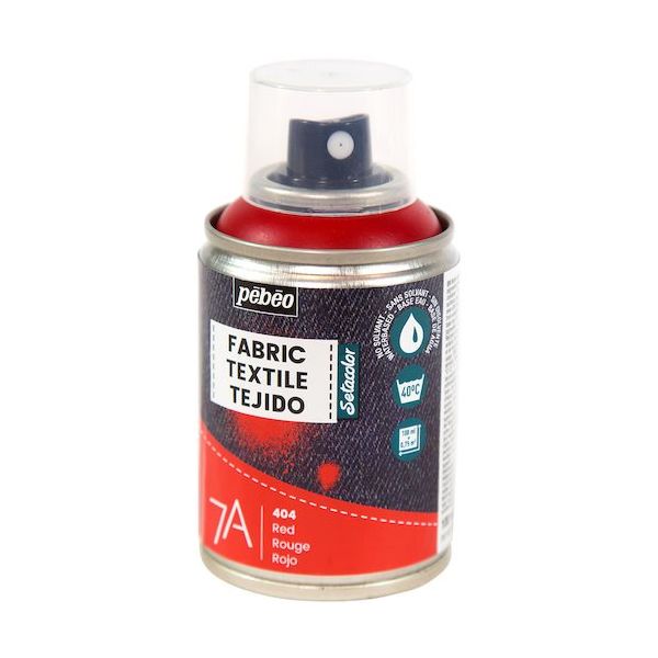 ペベオ・ジャポン ペベオ 布用水性アクリルスプレーセタスプレー 100ml レッド 805404 1本 555-1588（直送品）