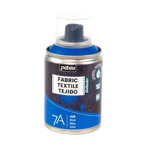 ペベオ・ジャポン ペベオ 布用水性アクリルスプレー セタスプレー 100ml ブルー 805408 1本 555-1598（直送品）