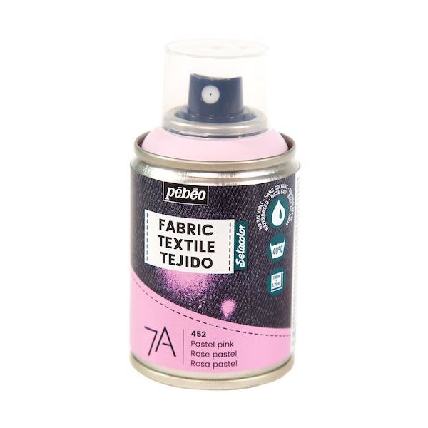 ペベオ・ジャポン ペベオ 布用水性アクリルスプレー セタスプレー 100ml パステルピンク 805452 1本 555-0100（直送品）