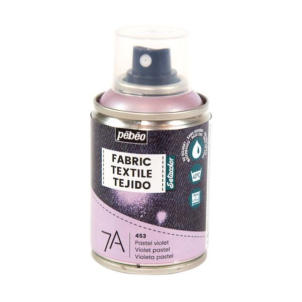 ペベオ・ジャポン ペベオ 布用水性アクリルスプレー セタスプレー 100ml パステルバイオレット 805453 1本 555-1594（直送品）