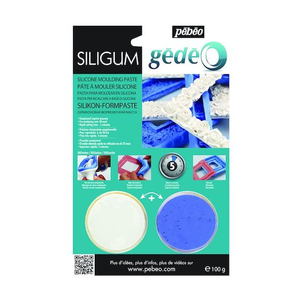 ペベオ・ジャポン ペベオ Gedeo 型取り用粘土 シリガム 100g 766309 1個 557-2392（直送品）