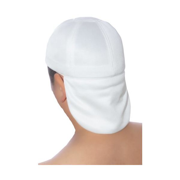 ペンギンエースジャパン ペンギンエース ヘルインナー ネックガード ホワイト CP-9-W 1枚 565-3653（直送品）