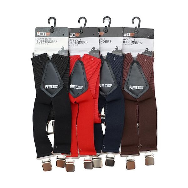 知智プラン ネオギアプロ 6010 サスペンダー ブラウン 6010-BR 1個 579-1718（直送品）