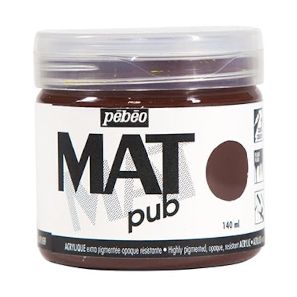 ペベオ・ジャポン ペベオ マットピュブ 140ml NO.22 バーントアンバー 256022 1本 594-1072（直送品）