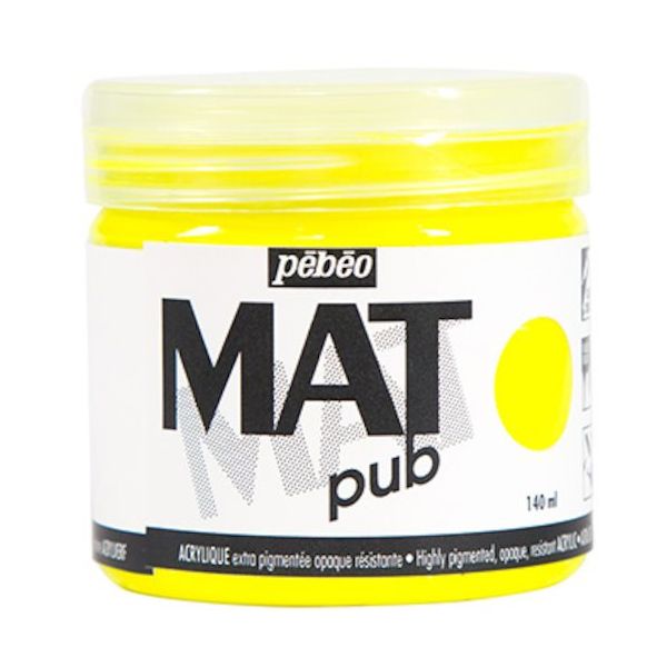 ペベオ・ジャポン ペベオ マットピュブ 140ml NO.26 フルレセントイエロー 256026 1本 594-2566（直送品）