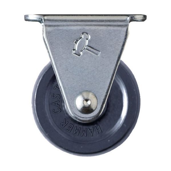 ハンマーキャスター ハンマー G型 固定 エラストマー車 32mm 420R-U32 1個 609-4078（直送品）