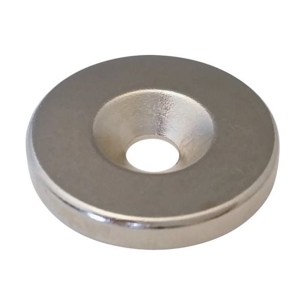 マグエバー ネオジム磁石 丸型 NCー24R 皿穴付 M5 11NC24R1112 1個 577-8370（直送品）