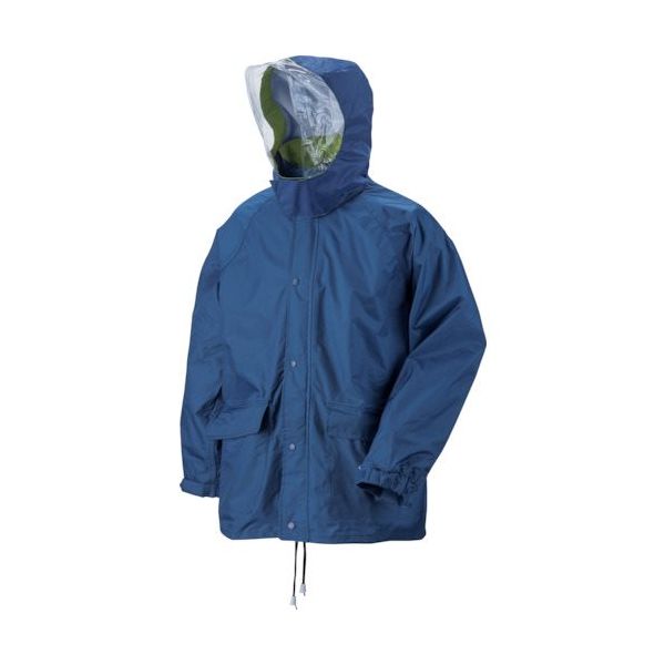 アーヴァン レインウェア 天の恵 ネイビー 特大 #3700 3700-NV-TOKU 1着 576-6385（直送品）