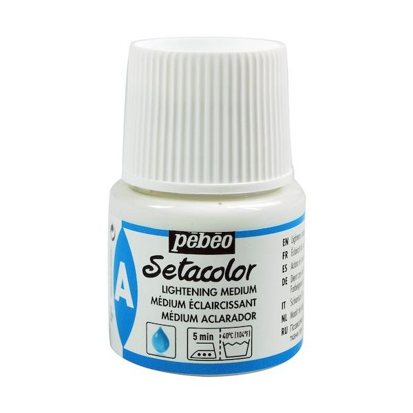 ペベオ・ジャポン ペベオ 布用水性アクリル絵具セタカラー 45ml ライトニングメディウム 391014 1本 575-8798（直送品）