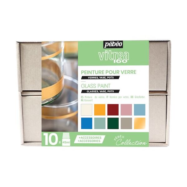 ペベオ・ジャポン ペベオ ヴィトレア160 グロス色 アトリエコレクション 10色x45ml+アクセサリー 758462 1個（直送品）
