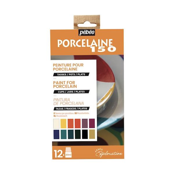 ペベオ・ジャポン ペベオ ポーセレン150 12色x20ml ディスカバリーセット 757471 1個 593-9905（直送品）