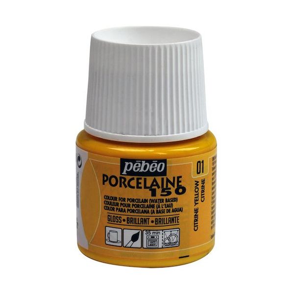 ペベオ・ジャポン ペベオ ポーセレン 150 シトロンイエロー01 024001 1個 593-9878（直送品）