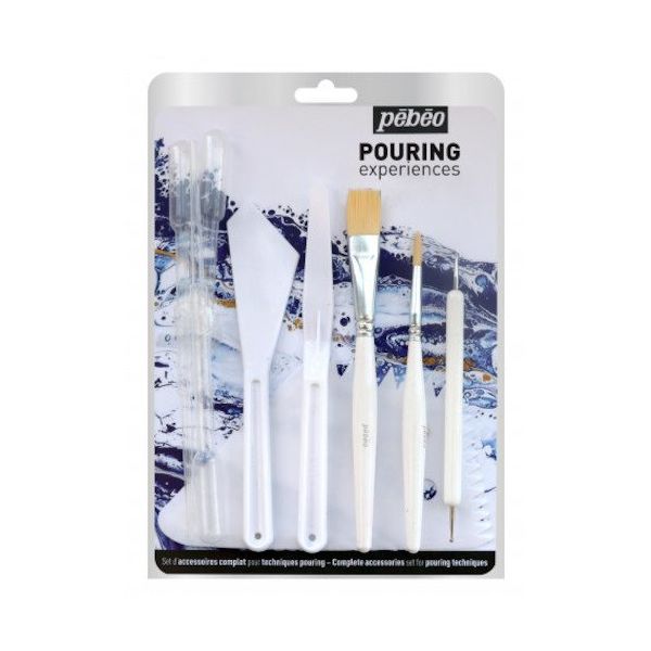 ペベオ・ジャポン Pebeo ポーリング 11アイテム ツールセット 524605 1個 594-4602（直送品）