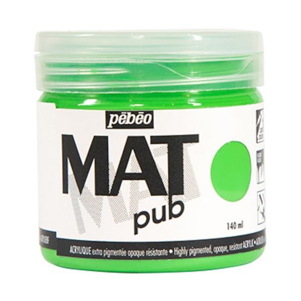 ペベオ・ジャポン ペベオ マットピュブ 140ml NO.15 ブライトグリーン 256015 1本 594-2557（直送品）