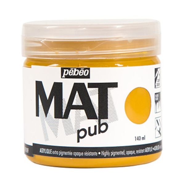 ペベオ・ジャポン ペベオ マットピュブ 140ml NO.18 イエローオーカー 256018 1本 594-1069（直送品）