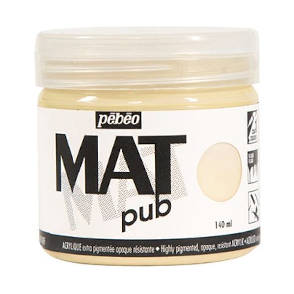 ペベオ・ジャポン ペベオ マットピュブ 140ml NO.01 アイボリーベージュ 256001 1本 594-2585（直送品）