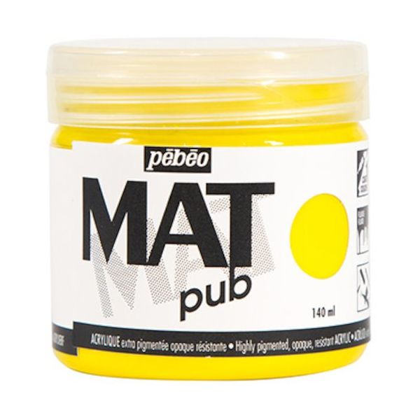 ペベオ・ジャポン ペベオ マットピュブ 140ml NO.02 プライマリーイエロー 256002 1本 594-2572（直送品）
