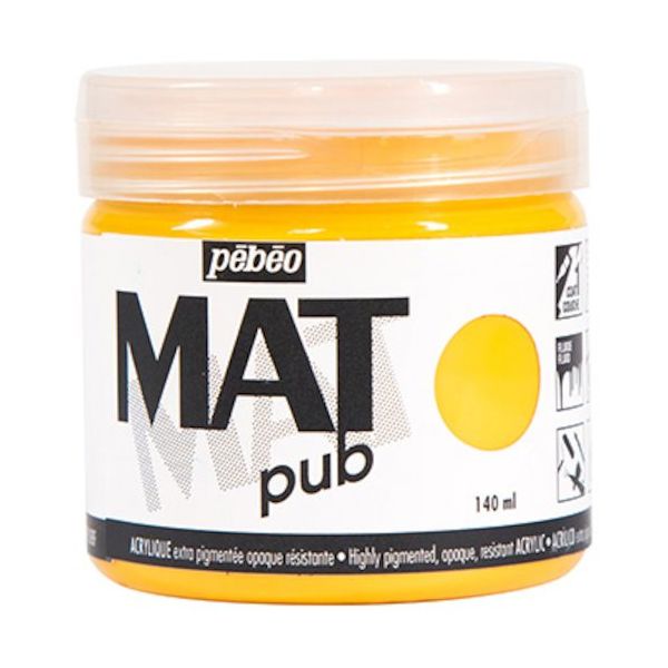ペベオ・ジャポン ペベオ マットピュブ 140ml NO.03 ゴールデンイエロー 256003 1本 594-2573（直送品）