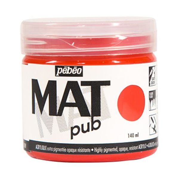 ペベオ・ジャポン ペベオ マットピュブ 140ml NO.05 バーミリオンレッド 256005 1本 594-1071（直送品）