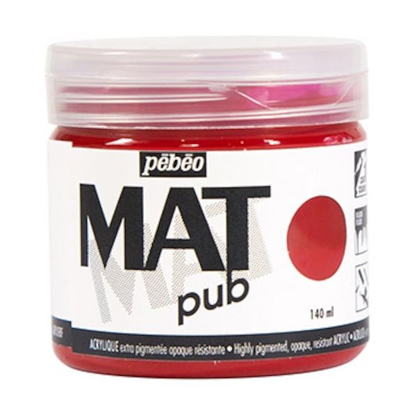 ペベオ・ジャポン ペベオ マットピュブ 140ml NO.06 マゼンタレッド 256006 1本 594-2587（直送品）