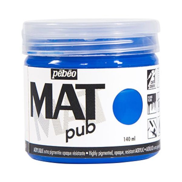 ペベオ・ジャポン ペベオ マットピュブ 140ml NO.12 シアンブルー 256012 1本 594-2583（直送品）