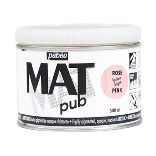 ペベオ・ジャポン ペベオ マットピュブ 500ml NO.17 ブライトピンク 257017 1本 594-1085（直送品）