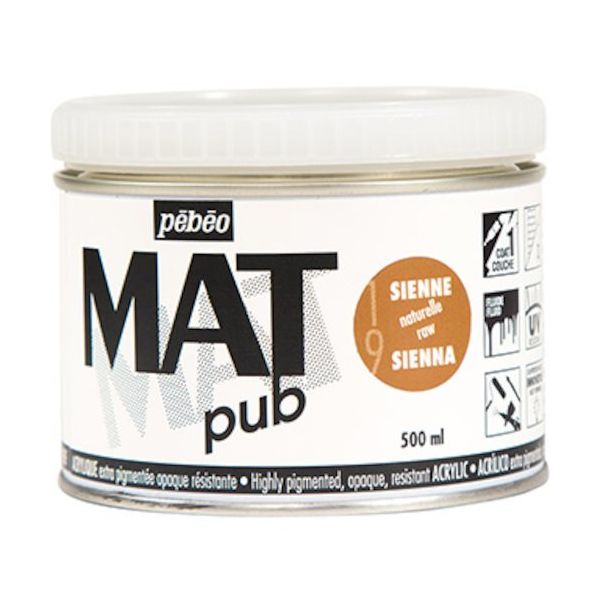 ペベオ・ジャポン ペベオ マットピュブ 500ml NO.19 ローシェンナ 257019 1本 594-2580（直送品）