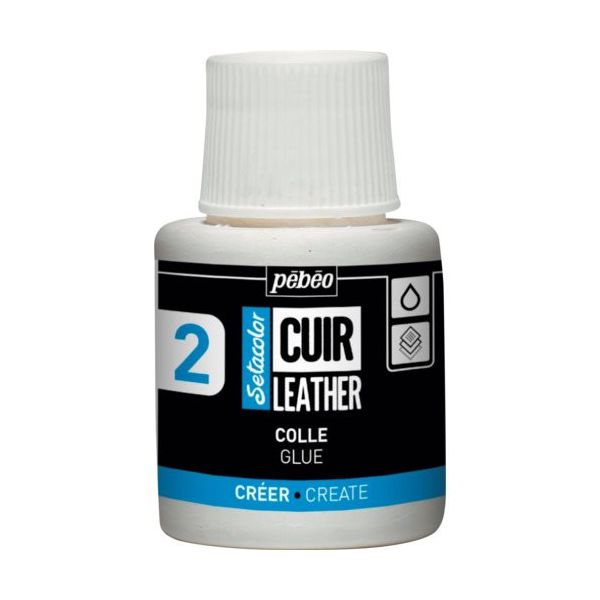 ペベオ・ジャポン Pebeo セタカラーレザー(革用)110mlグルー(糊) 295653 1本 607-2951（直送品）