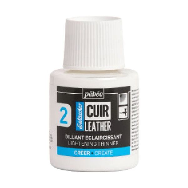ペベオ・ジャポン Pebeo セタカラーレザー(革用)ライトニングシンナー(薄め液) 295652 1本 607-2958（直送品）