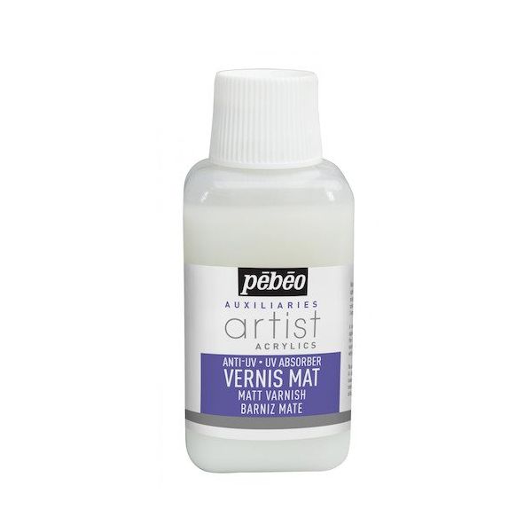 ペベオ・ジャポン Pebeo マットバーニッシュ(つや消し・画面保護剤)水性 250ml 520500 1本 601-3572（直送品）