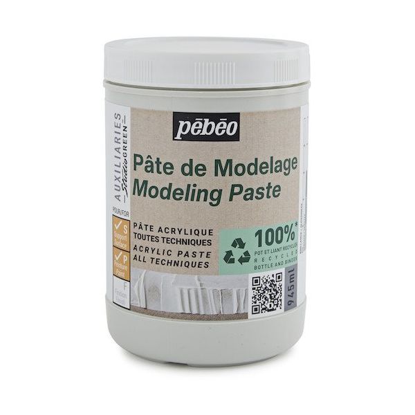 ペベオ・ジャポン ペベオ スチューディオ グリーン アクリリック モデリングペースト 945ml 818666 1本 601-6636（直送品）
