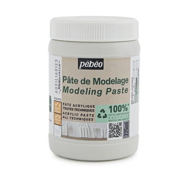 ペベオ・ジャポン ペベオ スチューディオ グリーン アクリリック モデリングペースト 225ml 818663 1本 601-6643（直送品）