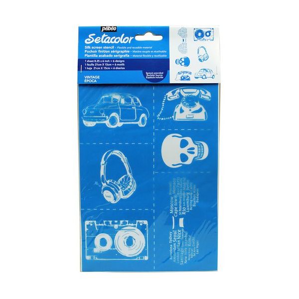 ペベオ・ジャポン ペベオ シルクスクリーンステンシル型 A5 ビンデージ 329608 1本 603-6510（直送品）