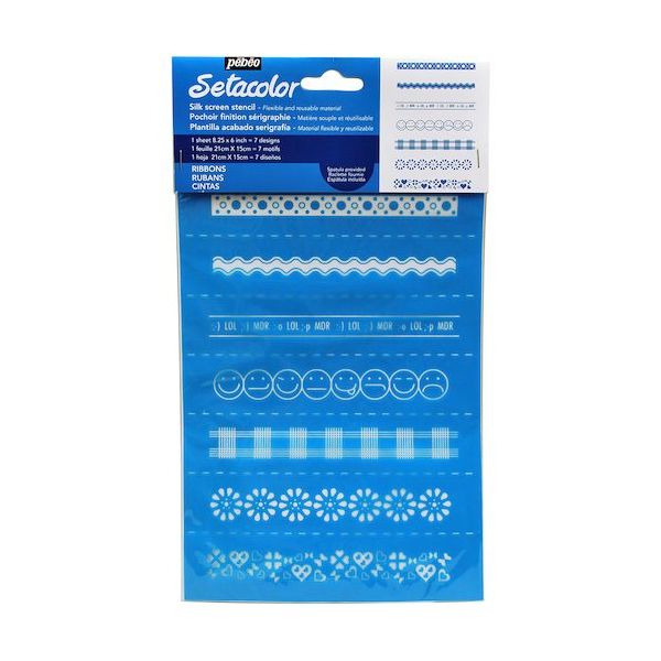 ペベオ・ジャポン ペベオ シルクスクリーンステンシル型 A5 リボン 329607 1本 603-6523（直送品）