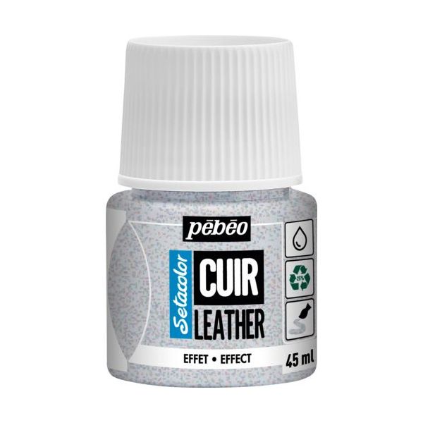 ペベオ・ジャポン Pebeo セタカラーレザー(革用)グリッター色 45mlNO.38 グリッターイリデセント 295638 1本（直送品）