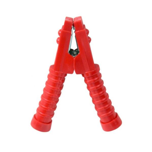 大自工業 Meltec ブースタークリップ 絶縁カバー付き 赤 300A BC-300C R 1個 609-0786（直送品）