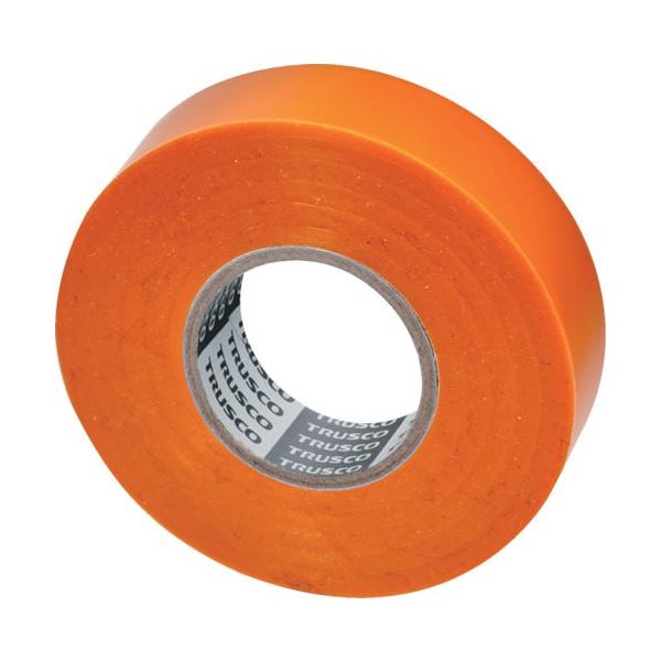 トラスコ中山 TRUSCO 脱鉛タイプビニールテープ 19mmX20m オレンジ 1巻入り GJ2120OR1P 1巻 628-3294（直送品）
