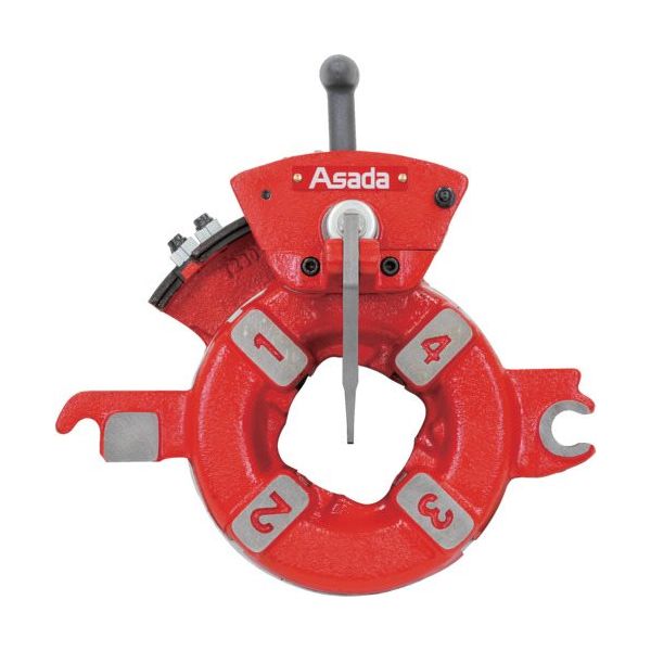 アサダ Asada 水道・ガス管用ビーバーダイヘッド 自動 PT1/2 ー3/4 52143 1台 613-0922（直送品）