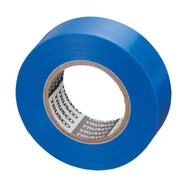 トラスコ中山 TRUSCO 脱鉛タイプビニールテープ 19mmX20m 青 1巻入り GJ2120B1P 1巻 628-3302（直送品）