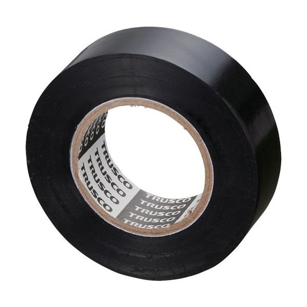 トラスコ中山 TRUSCO 脱鉛タイプビニールテープ 19mmX20m 黒 1巻入り GJ2120BK1P 1巻 628-3305（直送品）