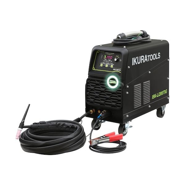 育良精機 育良 充電式TIG溶接機 ライトティグ(40082) ISK-LI200TIG 1台 634-7210（直送品）