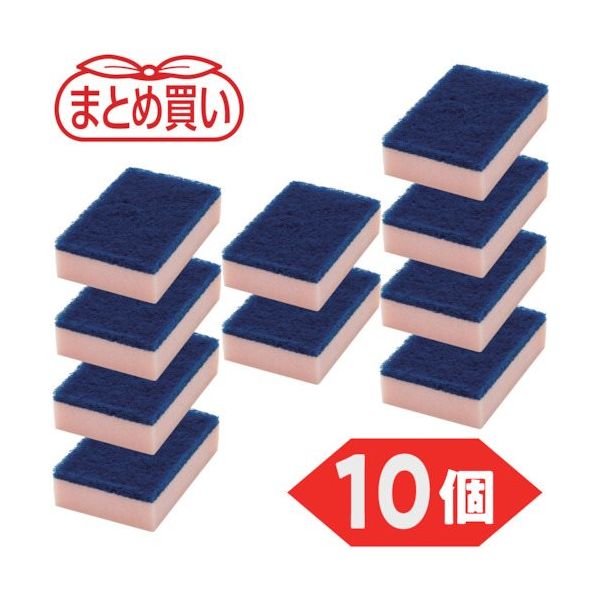 トラスコ中山 TRUSCO まとめ買い ハードスポンジ ピンク 10個入 HSF203-P-10P 1個(10パック) 652-9762（直送品）