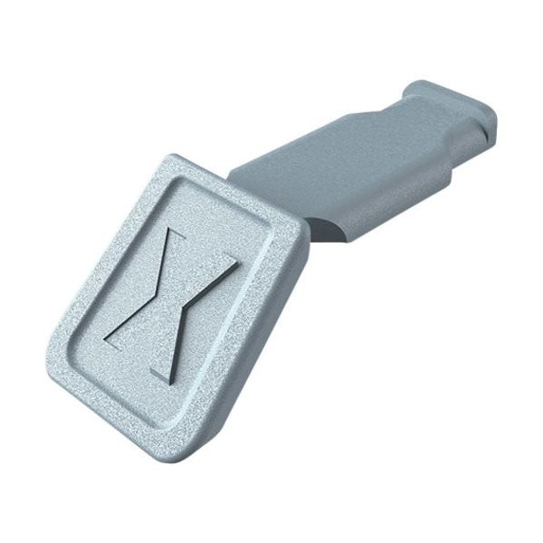 KNIPEX カラーコードクリップ グレー(10ピース入り) 0061-10CS 1箱(10個) 677-8591（直送品）