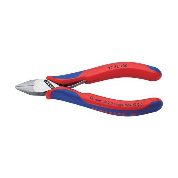 KNIPEX 精密用ニッパー 130mm 7732-130 1丁 677-8590（直送品