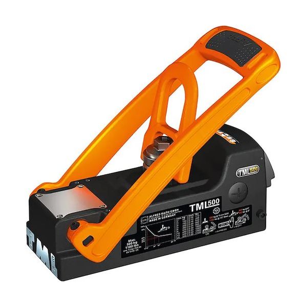ダイドーハント アルフラ リフティングマグネット 平鋼用 使用荷重500kg TML500 10103270 1個 655-0990（直送品）