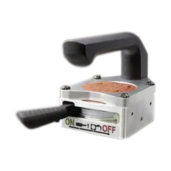 ダイドーハント アルフラ リフティングマグネット 丸鋼丸パイプ/平鋼兼用 使用荷重50kg TMH50R 10103272 1個（直送品）