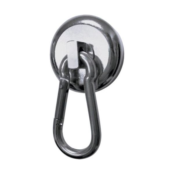 マグエバー MAGEVER 強力マグネットフック カラビナ付き φ36 HOOKCARA36 1個 650-3997（直送品）